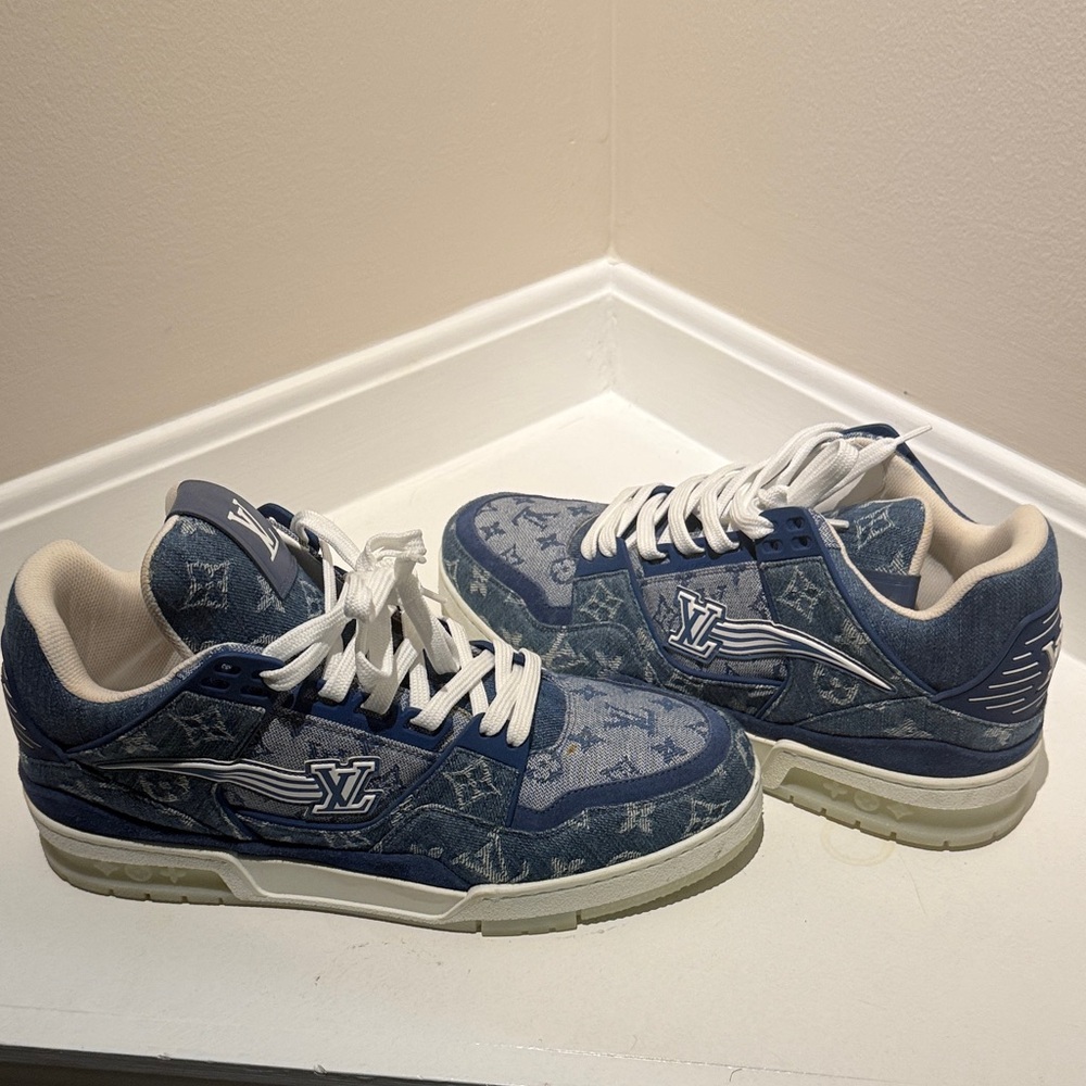Louis Vuitton Monogram Denim Sneakers